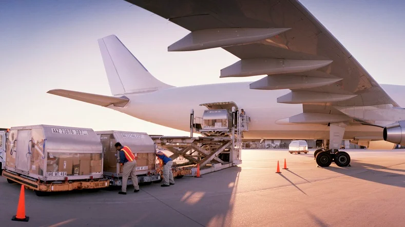 Air Freight Cargo Plane
